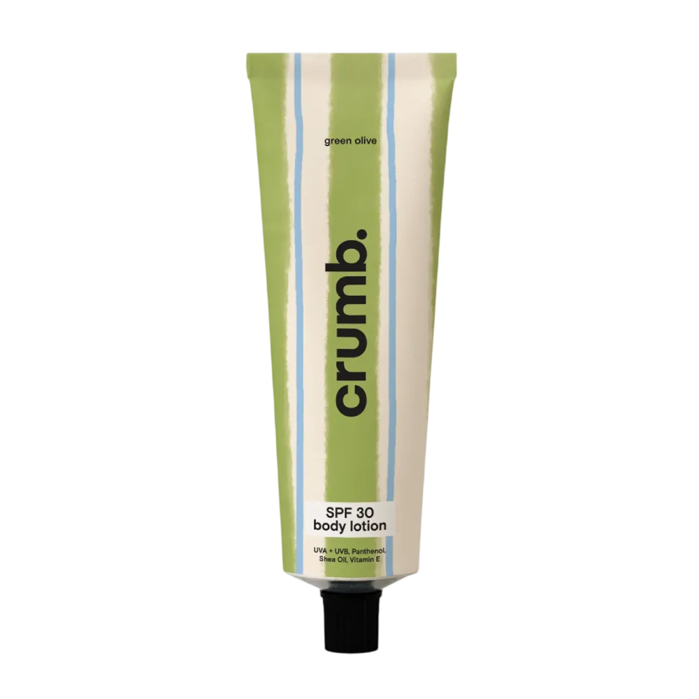 CRUMB. Body Lotion Green Olive SPF 30+ 100ml - Сонцезахисний крем для тіла "Green Olive" CRUMB. Body Lotion Green Olive SPF 30+ 100ml - Сонцезахисний крем для тіла "Green Olive"